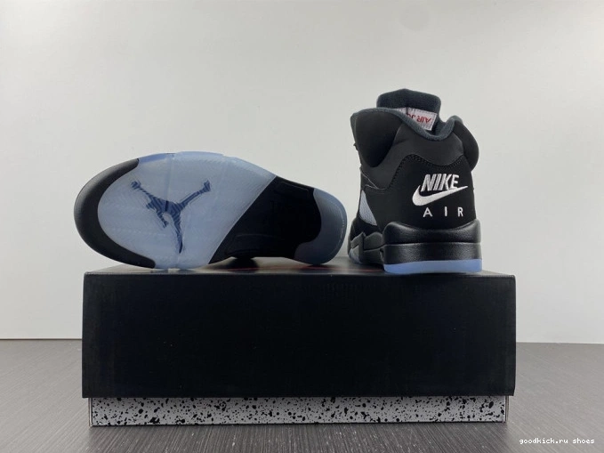 Rep 845035-003 Retro (2016) Metallic 5 Jordan Black 0823